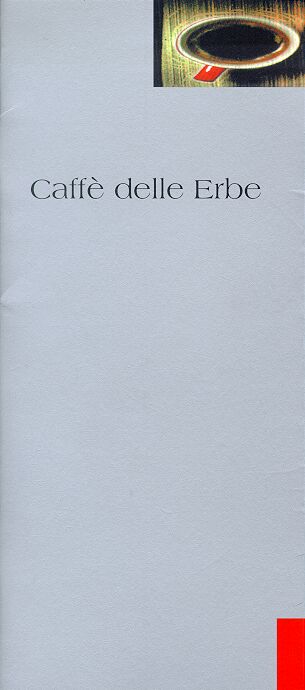 Speisekarte | Caffè delle Erbe | Au&szlig;enansicht