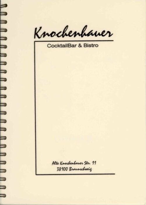 Speisekarte | Knochenhauer | Au&szlig;enansicht