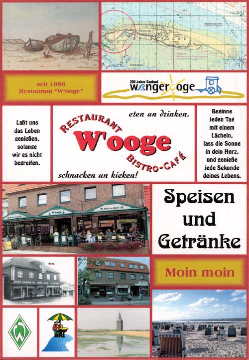Speisekarte | Wooge | Au&szlig;enansicht