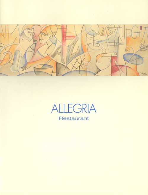 Speisekarte | Allegria | Au&szlig;enansicht